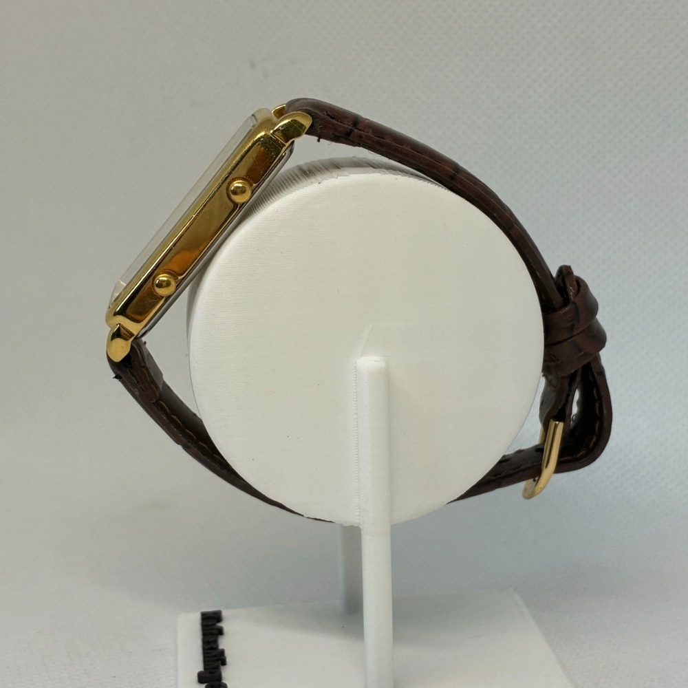 Citizen Dual Time Paris Festival 593W-344391 Unisex Tank Watch - Picture 13 of 17